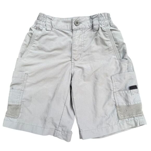 Boys Shorts Sz. 6 Magellan Khaki & Crazy 8 Plaid Two Pair Back-To-School - Picture 3 of 7